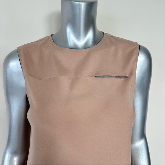 Brunello Cucinelli silk blouse size S Authentic - Picture 2 of 8